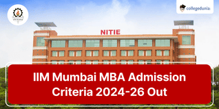 IIM Mumbai MBA Admission Criteria 2024-26 Out, 55% Weightage for CAT Score; Check Details Here